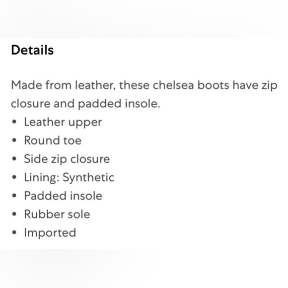 Karl Lagerfeld Pebbled Leather Chelsea Boot size 8.5 - Picture 6 of 6